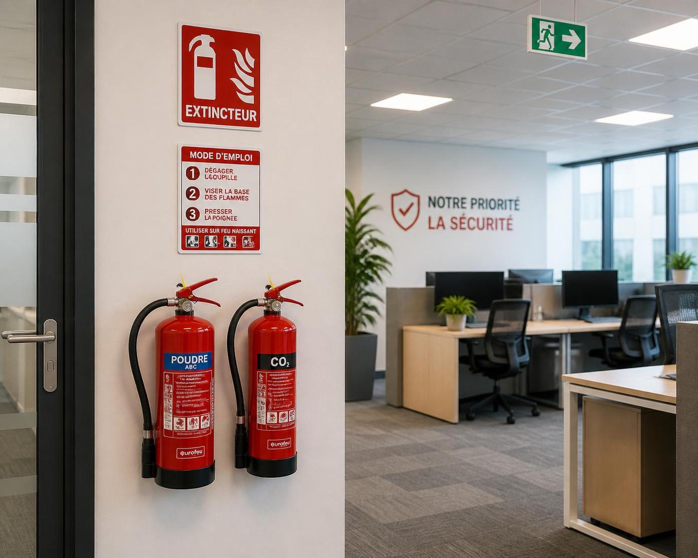 découvrez comment choisir l'extincteur portatif adapté pour assurer la sécurité optimale de votre entreprise et protéger vos locaux contre les risques d'incendie.