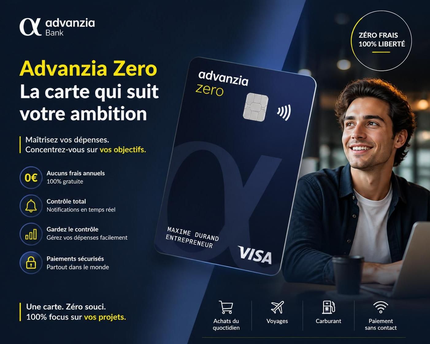 découvrez la carte zero advanzia et ses nombreux avantages pour gérer efficacement vos dépenses quotidiennes. profitez d'une solution flexible et sans frais pour un contrôle optimal de votre budget.