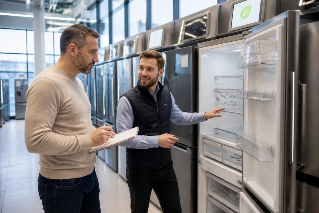 découvrez nos conseils pratiques pour choisir le frigo congélateur idéal chez electro dépôt et éviter les erreurs lors de votre achat.