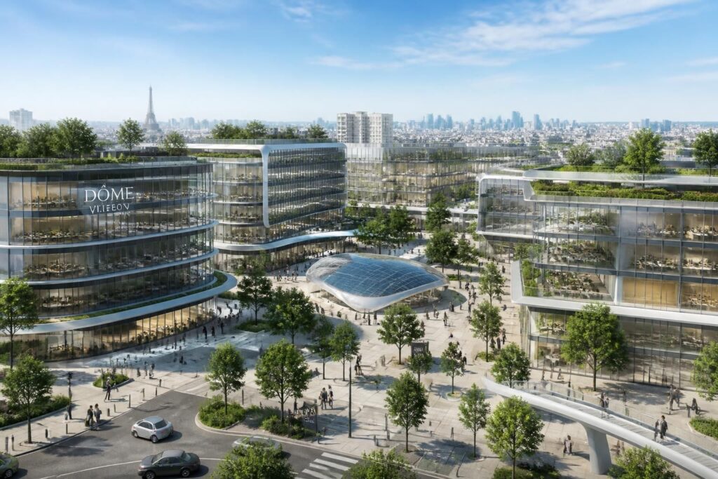 découvrez dome villebon, un centre d’affaires innovant situé au cœur du grand paris, offrant des espaces modernes et des services à la pointe pour dynamiser votre activité professionnelle.