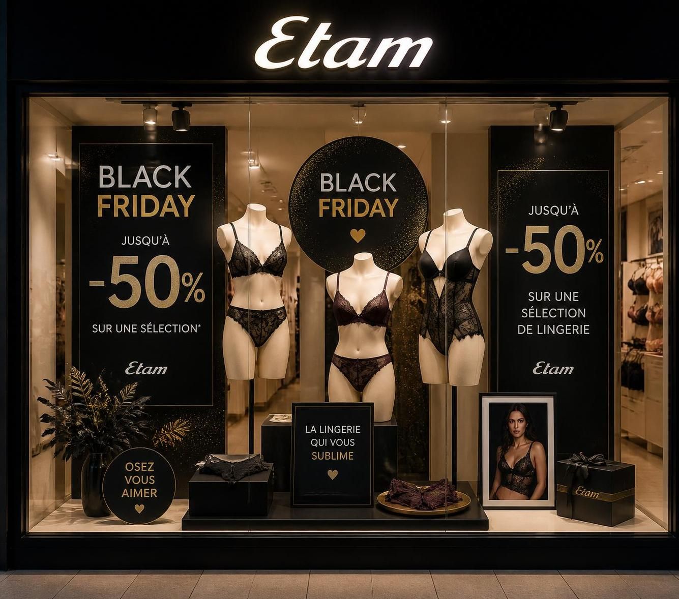 découvrez les offres du black friday chez etam pour renouveler votre garde-robe avec style. profitez de réductions exclusives sur une sélection mode et lingerie incontournables.