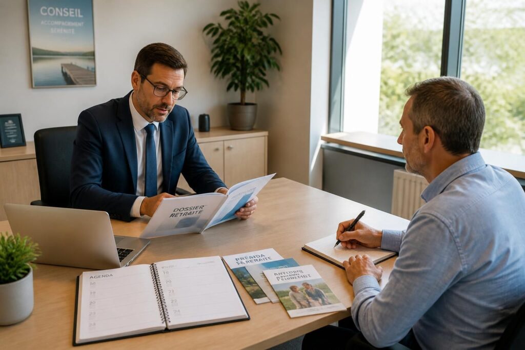 découvrez quand prendre rendez-vous avec un conseiller retraite et profitez de conseils pour préparer un entretien efficace afin d'optimiser votre projet de départ à la retraite.