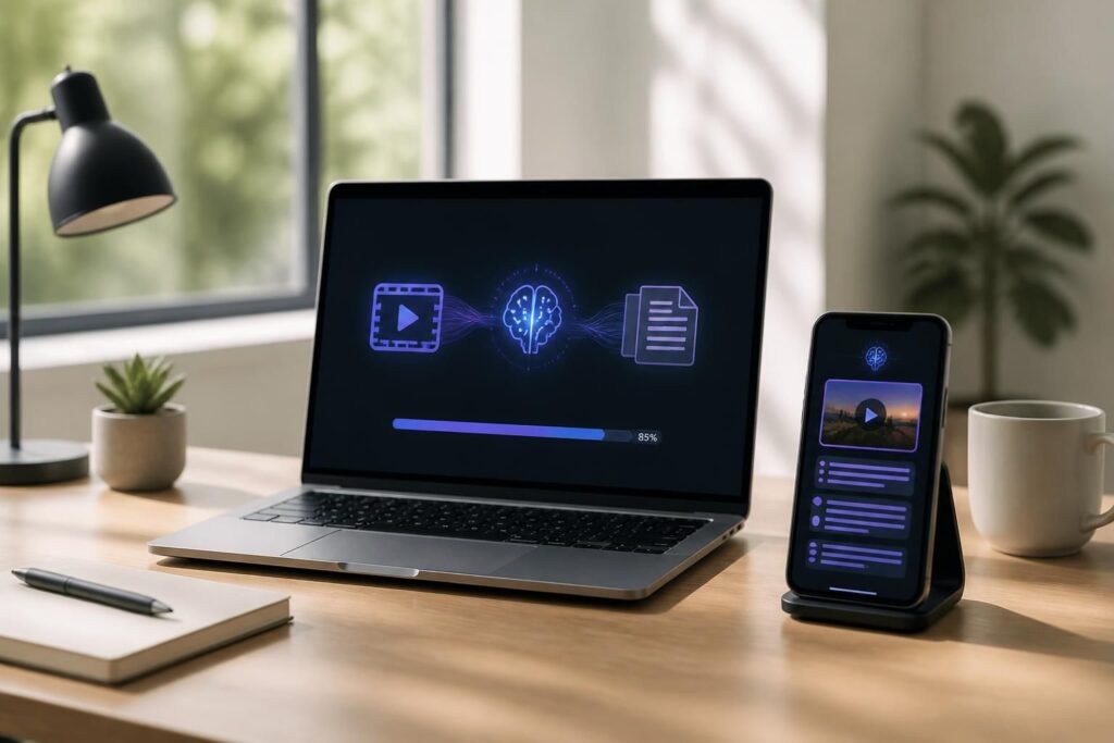 découvrez comment obtenir un résumé vidéo ou texte gratuitement et facilement grâce à l'intelligence artificielle. simplifiez votre compréhension rapide et efficace dès maintenant.