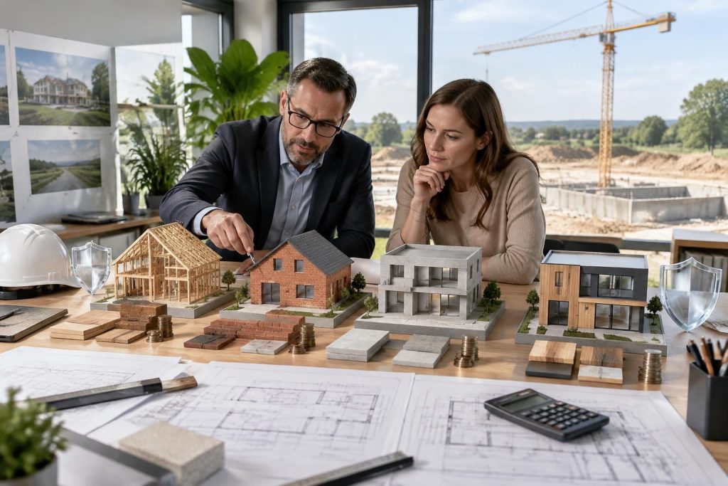 comparez les modes constructifs, leurs coûts et leurs garanties pour choisir la solution la plus adaptée à votre projet avant de bâtir.
